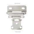 thumbnail image 3 of Miangastore Kitchen Cabinet Hinges Self Closing Iron 4Pcs 2.4X1.1X0.9In, 3 of 8
