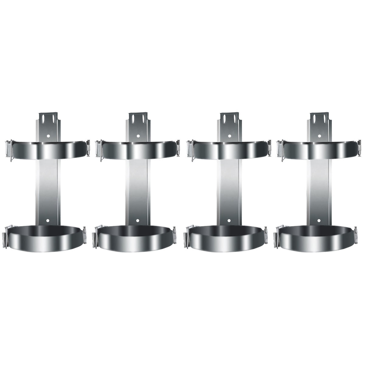 Masteelf 4 pcs Fire Extinguishers Wall Bracket Practical Fire Extinguisher Mounts for Home Office 2kg