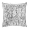 Better Homes & Gardens Texture Faux Fur Wavy Pillow, 22 x 22, Grey, Square, 1 Piece