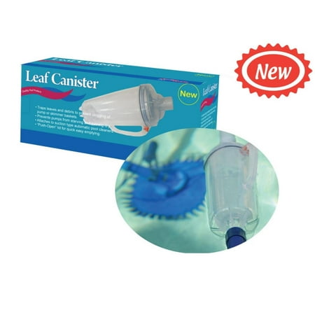 Leaf Trap Basket - for Pool Cleaners w/ Mesh Bag, Traps leaves and debris to prevent clogging of pump basket and filter. By Leaf canister
