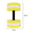 thumbnail image 5 of Water Dumbbells 2Pcs Water Aerobics Dumbbells Eva Aquatic Barbell Fitness Aqua Pool Exercise, 5 of 9