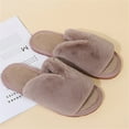 thumbnail image 6 of VerPetridure House Slippers for Women Men Open Toe Fuzzy Slippers New Style Plush Slippers, Women's Home Slippers, Home Interior Plush Slippers, 6 of 9