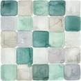 thumbnail image 2 of Popp, Grace 20x20 White Modern Wood Framed Museum Art Print Titled - Watercolor Window Panes I, 2 of 4