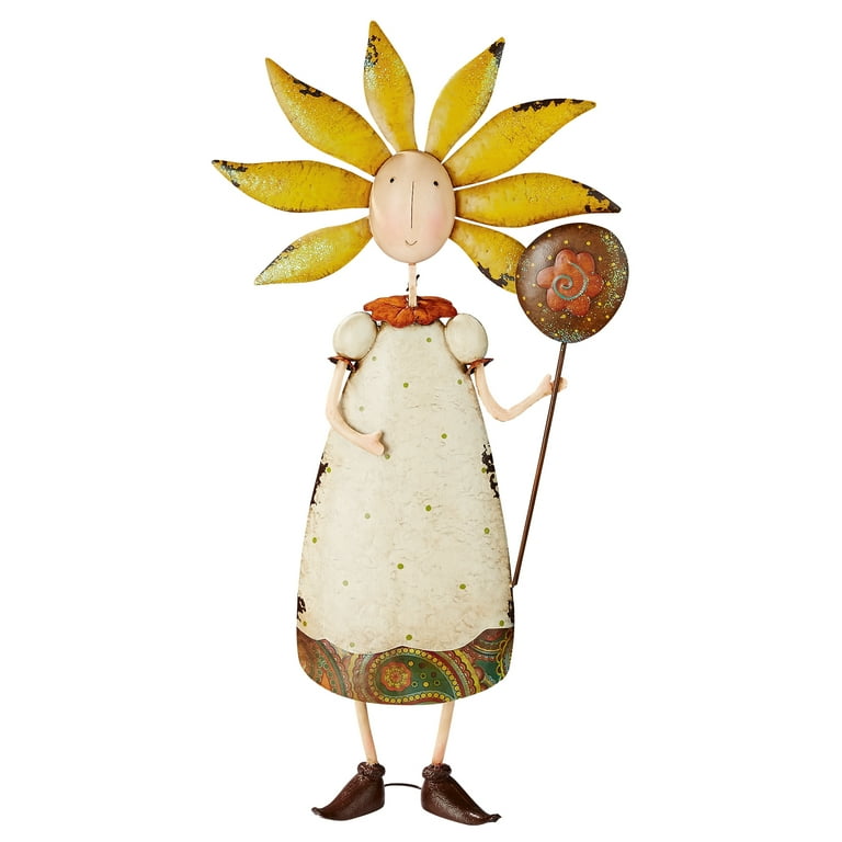 Design Toscano Flower Children Metal Garden Statue: Set - Walmart.com