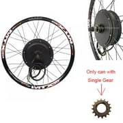 90km/h Speed 29inch 135mm Dropouts E-bike Kit 48V-72V 3000w E bike Conversion Kit Rear Wheel with 80A Dual Hall Controller and UKC1 Display