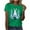 Green, variant on Hfnxid Easter Shirts for Women Funny Bunny Rabbit Graphic T Shirt Lightweight Breathable Crewneck Top Fahsion Flower Holiday Vacation Shirt Pink XXXL
