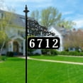 thumbnail image 2 of Address America  Oak Address Sign - 47" Pole, 2 of 8