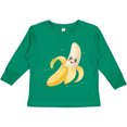 thumbnail image 3 of Inktastic Happy Banana Boys or Girls Long Sleeve Toddler T-Shirt, 3 of 5