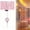 Pink, variant on Crystal Beaded Curtain Tassel Curtain - Partition Door Curtain Beaded String Curtain Door Screen Panel Home Decor Divider Crystal Tassel Screen