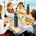 thumbnail image 6 of Kids Insulated Stainless Steel Sports Water Bottle 600ml (20oz) Cute Green Dinosaurs, 6 of 6