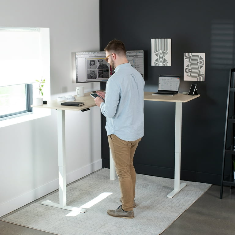 Vivo electric 55 x outlet 24 inch stand up desk