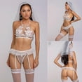 thumbnail image 2 of Lencería sexy de encaje para mujer, pijama, lencería sexy, ropa interior sexy dividida Fridja nalpqowj41240, 2 of 9