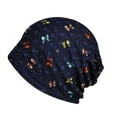 thumbnail image 7 of Ludlz Women Summer Colorful Butterfly Lace Mesh Baggy Hat Bonnet Beanie Maternity Cap, 7 of 7
