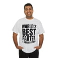 thumbnail image 6 of World's Best Farter I mean Father - Unisex Heavy Cotton Tee, 6 of 12