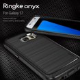 thumbnail image 2 of Galaxy S7 Case  Ringke [ONYX][Black] Flexible Durability Anti-Slip TPU Defensive Case, 2 of 7