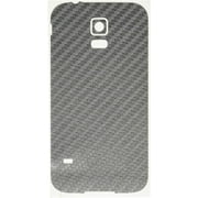 Cruzerlite Carbon Fiber Skin for The Samsung Galaxy S5, Retail Packaging, Graphite (Full Kit