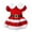 Red, variant on Shadoumai Christmas Dog Outfit Santa Puppy Costume, Velvet Cat Apparel, Thermal Holiday Pet Clothes, Red