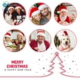 thumbnail image 4 of Deago 1PCS Christmas Hats Holiday Santa Hat Comfort Red Velvet Hats Ornaments for Xmas New Year Festival Holiday Party Supplies (Children), 4 of 8