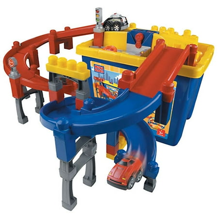 Mega Bloks Tiny n' Tuff Fast Track Bucket