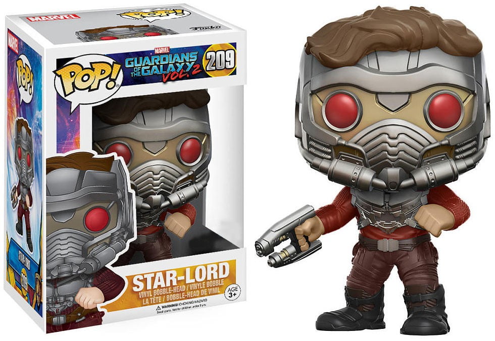 Funko POP! Marvel StarLord Vinyl Bobble Head [One Blaster, Armor
