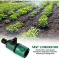 thumbnail image 3 of Accesorios de Riego Rápido de 13 mm (1/2“), Conector de Conexión de Manguera de Jardín, Adaptador de Grifo con 1 Salida de Válvula, Conexión Rápida y Fácil, 3 of 5
