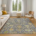 thumbnail image 7 of Addison Rugs Mayfield Premium Machine Washable Traditional Global Gray Rectangle Rug, 2'6" x 3'10", 7 of 7