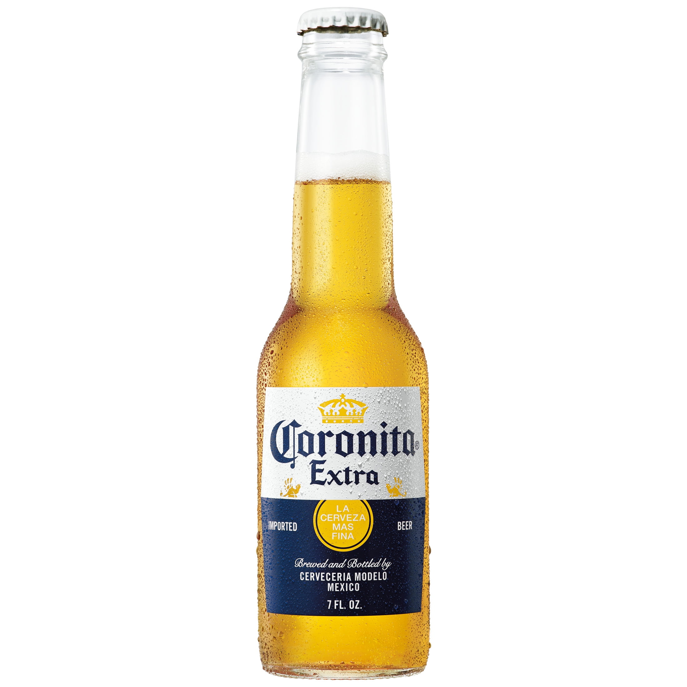 Corona Extra Coronita Mexican Lager Import Beer, 24 Pack 7 fl. oz. Mini Bottles, 4.6% ABV