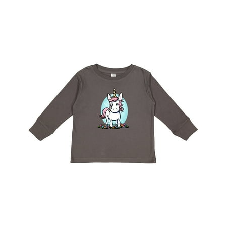 

Inktastic KiniArt Unicorn Gift Toddler Boy or Toddler Girl Long Sleeve T-Shirt