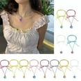 thumbnail image 2 of QQTDFG Beach Party Floral Collar Summer Flower Necklace New Floral Choker-7, 2 of 9