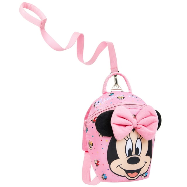 Mochila con riendas Disney Minnie Mouse para niños de 1 a 4 años