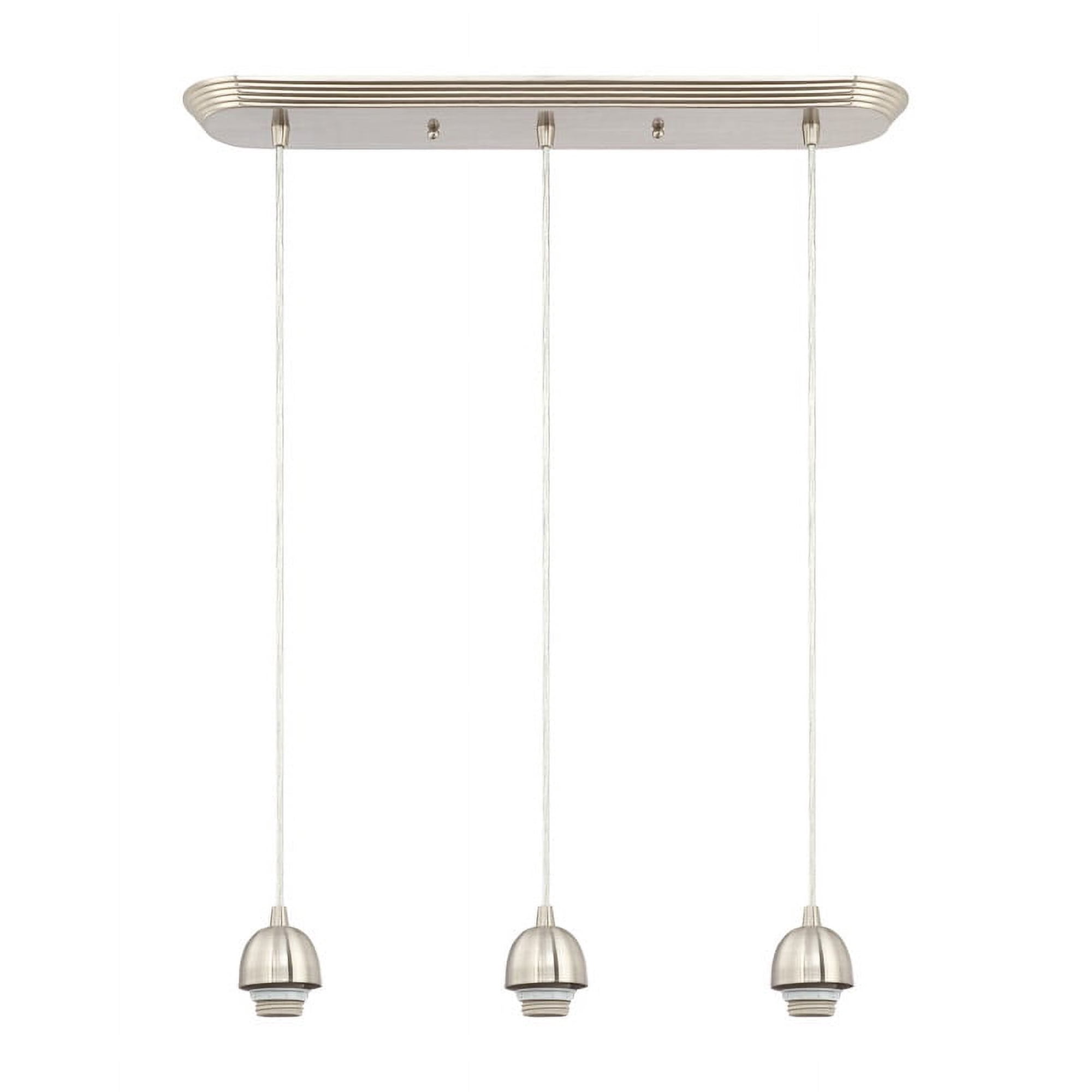 Westinghouse Brushed Nickel 3 lights Mini Pendant Light