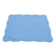 thumbnail image 4 of Manta navideña, manta para dormir, decoración, transpirable, versátil, manta para aire acondicionado, manta estampada para sala de estar interior Azul claro, 4 of 8