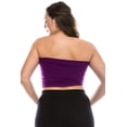 thumbnail image 2 of Kurve Plus Size The Excellent Stretchy Tube Top, UV Protective Fabric UPF 50+ (Made With Love In The USA), 2 of 3