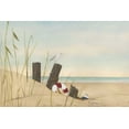 thumbnail image 2 of Vess, June Erica 14x11 White Modern Wood Framed Museum Art Print Titled - Seaside Dunes I, 2 of 4