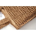 thumbnail image 2 of CoCopeaunts Straw Bag for Women Summer Woven Beach Bag Large Handmade Tote Bag Straw Shoulder Bag Handbag, 2 of 6