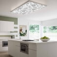 thumbnail image 3 of Boho Grey Floral Magnetic Fluorescent Light Covers for Ceiling Lights 2x4Ft,Vintage Farmhouse Paisley Plant Leaf Office Classroom Kitchen Drop Ceiling Light Covers Lighting Filters Shade Panel 3Packs, 3 of 9