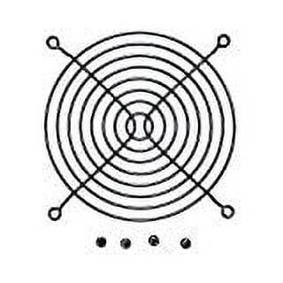 Coolerguys 120mm Black Finger Grills (2 Pack)