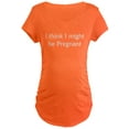 thumbnail image 1 of CafePress - Think I'm Pregnant Maternity Dark T Shirt - Maternity Dark T-Shirt, 1 of 1