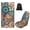 Boho Floral, variant on XYZCANDO Turtle Car Seat Towel Sports Towels Seats Protection for Gym Workout Running Swimming Beach and Hiking Waterproof and Sweatproof Towel Seat Covers Easy to Store