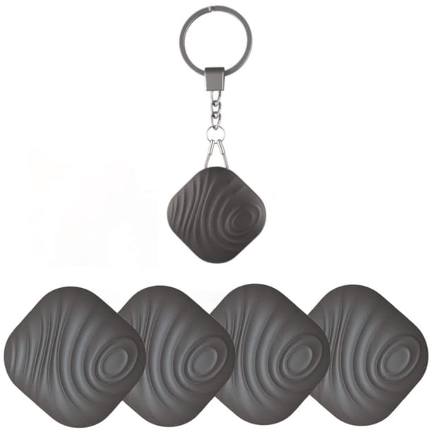 Localizador de objetos Nutale Key Finder, pack de 4 rastreadores Bluetooth con cadena para llaves, mascotas, carteras o mochilas