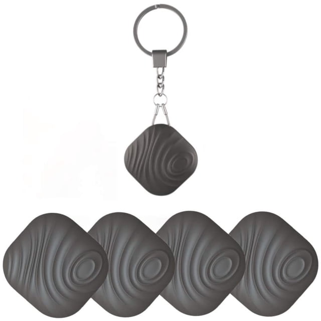 Localizador de objetos Nutale Key Finder, pack de 4 rastreadores Bluetooth con cadena para llaves, mascotas, carteras o mochilas