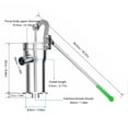 thumbnail image 4 of Manual Well Pump, Deep Well Hand Pump Simple Installation  for Garden, 4 of 7