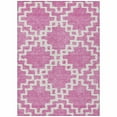 thumbnail image 3 of Addison Rugs Machine Washable Indoor/ Outdoor Chantille Geo Trellis Rug Blush - 10' x 14', 3 of 5