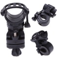 thumbnail image 1 of Miangastore Adjustable Belt 360 Degree Rotatable Clamp Flashlight LED Torch Light Holder (Black), 1 of 8