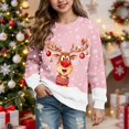 thumbnail image 6 of Gerichy Boys Girls Christmas Sweatshirt, Cute Reindeer Graphic Pullover Funny Xmas Shirt Tops 1T-14T, 6 of 7