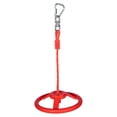 thumbnail image 1 of WRITWAA Kids Gym Equipment Indoor Gymnastics Rings Red ABS 1Pack for Strength Training, 1 of 5