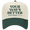 Natural/Dark Green, variant on Men's Embroidered Otto Cap 5 Panel Mid Profile Baseball Cap - Your Way's Better, Natural/Dark Green