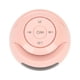 thumbnail image 5 of Altavoz con despertador Bluetooth, Mini Radio FM inalámbrica portátil para el hogar, colorida, con anuncios de voz, color rosa, 5 of 12