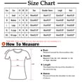 thumbnail image 3 of Ichuanyi Womens Tops Women's Solid Color Loose Round Neck Sleeve T-Shirt Tops, 3 of 9