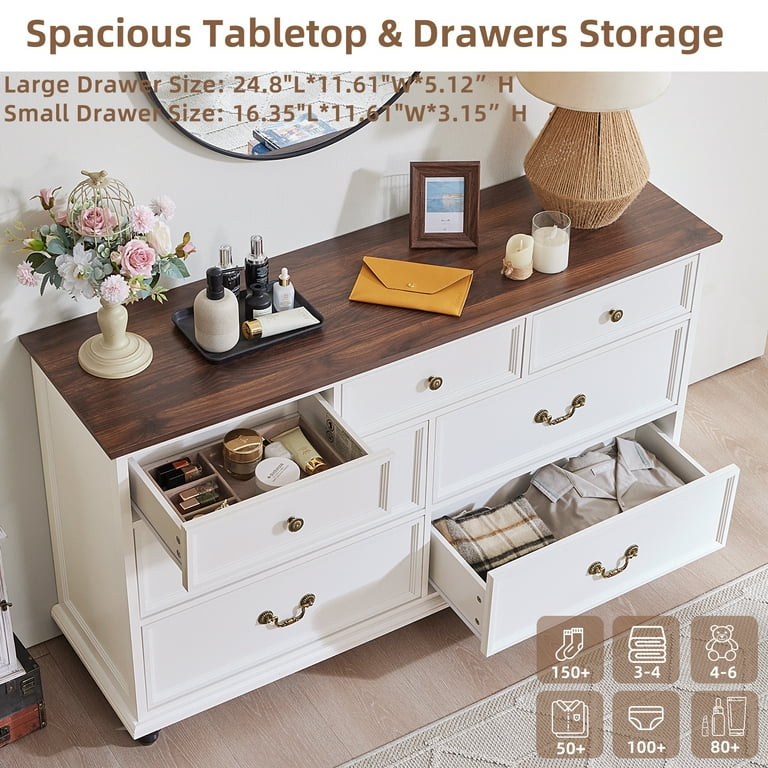 modern dresser under 200 Mid-Century Modern Dressers Under $200 - Walmart